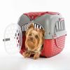 Bama - Transportín Maxy Tour Para Perro O Gato Mediano, Polipropileno Pp, Otras Mascotas, Carga Máx.5kg, Impermeable, Máxima Ventilación, Cerradura Seguridad Triple, Dimensiones 59x38x37cm