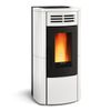 Nordica Extraflame Estufa De Pellets De Leña 12,1kw Acero Blanco - Terryplusblanc