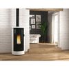 Nordica Extraflame Estufa De Pellets De Leña Blanca De 9kw - Debbycxblanc