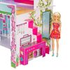 Barbie - Dreamhouse Cartón Para Montar Con Accesorios Y Muñeca Incluida, Juguete +4 Años