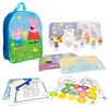 Peppa Pig - Mochila Infantil Con Cuaderno De Actividades Y Muchos Accesorios Para Niños +2 Años