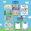 Peppa Pig - Mochila Infantil Con Cuaderno De Actividades Y Muchos Accesorios Para Niños +2 Años