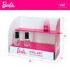 Barbie - Taller De Esmaltes Con Accesorios Para Crear Pintauñas Que Cambian De Color, Juguete +5 Años