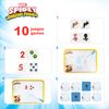 Spidey - Mesa Infantil Con Pizarra Y 10 Juegos Para Niños +2 Años