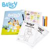 Bluey - Mesa Infantil Con Pizarra, Dibujos, Rotuladores Y Pegatinas Para Niños +3 Años