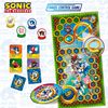 Sonic - Juego De Mesa Chaos Control Con Tablero Y Fichas De Cartón Para Niños, 2-4 Jugadores, + 6 Años