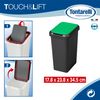 Papelera "touch & Lift" De 9l Verde