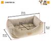 Cama Para Perros Y Gatos Chester 50 Beige Ferplast