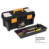 Caja Herramientas Polipropileno Artplast Valentino 18l Negro-amarillo