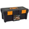 Caja Herramientas Polipropileno Artplast Valentino 18l Negro-amarillo