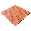 Lámina Para Pavimento Polipropileno Artplast Easy 40x40x2,5 Cm Terracota