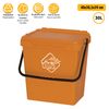 Cubo De Polipropileno Artplast Biosystem 40 X 30,5 X 39 Cm Amarillo