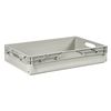 Caja Industrial De Polipropileno Artplast 600x400 H 120 Mm Gris