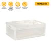 Caja Industrial 600x400 H 220 Mm Transparente