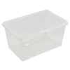 Caja Transparente Con Cubierta De Polipropileno Artplast Tuobox Blanco