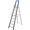 Gierre Al756 - Escalera Profesional De Aluminio De Tijera Stabila Pro (7 Peldaños)