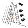 Gierre-d5506-juego De 2 Pies Para Estabilizador De 120 Cm De Escaleras Modula