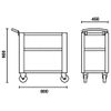 Carrito De Herramientas Naranja C51/o 051000001 Beta Tools