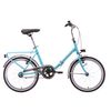 Bicicleta De Paseo Plegable 20" Scrapper Dolcevita Azul Tiffany