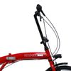 Bicicleta Plegable 20" Scrapper Compact Roja