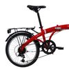 Bicicleta Plegable 20" Scrapper Compact Roja