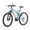 Bicicleta Montaña Doble Suspensión Scrapper 24” Para Niños De 8 A 12 Años