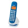 Brondi Adara Teléfono Dect Azul, Blanco Identificador De Llamadas