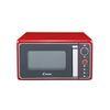 Candy Divo G25cr Encimera Microondas Con Grill 25 L 900 W Rojo