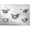 Placa Smeg P705es 72cm Inox Nat / But Gas