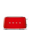 Tostador Smeg Tsf02rdeu 4 Rebanada(s) 1500 W Rojo