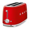 Tostador Smeg Tsf02rdeu 4 Rebanada(s) 1500 W Rojo