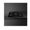 Placa Gas Smeg Pv175b3 72cm Negro 5f