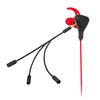 Celly Cyberwired Auriculares Alámbrico Dentro De Oído Juego Negro, Rojo