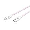 Celly Usbcusbccottpk Cable Usb 1,5 M Usb C Rosa, Blanco