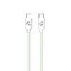 Celly Usbcusbccottgn Cable Usb 1,5 M Usb C Verde, Blanco