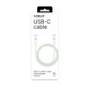 Celly Usbcusbccottgn Cable Usb 1,5 M Usb C Verde, Blanco