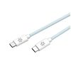 Celly Usbcusbccottlb Cable Usb 1,5 M Usb C Azul, Blanco