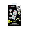Celly Armband - Smartphone Funda Para Teléfono Móvil 16,5 Cm (6.5') Brazalete Caso Negro, Amarillo