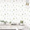 Papel De Pared Evergreen Herbs And Flowers Blanco Noordwand