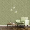 Evergreen Papel Pintado Wicker Natural Verde Noordwand