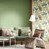 Topchic Papel De Pared Big Leaves Verde Y Beige Noordwand