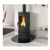 Nordica Extraflame Estufa De Leña Negra De 6,2kw. - 7119301