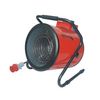 Ventilador Calefactor Industrial Trifásico 5000w Rojo Con Mango Ipx4
