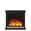 Chimenea Mural 1500w Caminetto Fuego Anna Negro