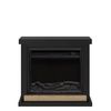 Chimenea Mural 1500w Caminetto Fuego Anna Negro