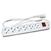 Link Accessori Lkmp06c Base Múltiple 6 Salidas Ac Interior Blanco