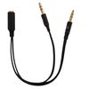 Link Accessori Lkadat137 Cavo Audio 3.5mm 2 X 3.5mm Nero