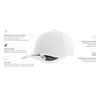 Gorra Deportiva Transpirable Con Ajuste Tresero Blanca