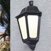 Aplique Farol De Pared Fumagalli Iesse Opal E27 Ip55