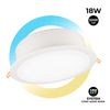 Downlight Redondo Estanco Cct Fumagalli "teresa 260" 18w Ip55